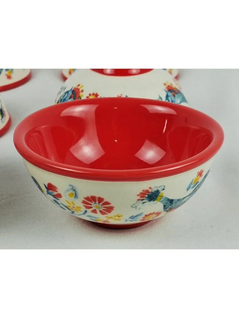 Pioneer Woman Mazie Red Stoneware 3.1